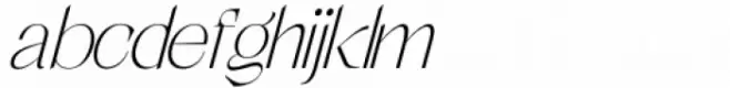 Shocka Family Sans Thin Italic