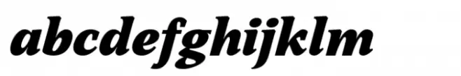 Sibre Black Italic