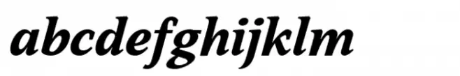 Sibre Bold Italic