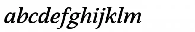 Sibre Medium Italic