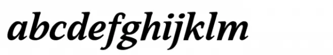 Sibre Semi Bold Italic