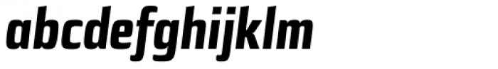 Sica Condensed Extra Bold Italic