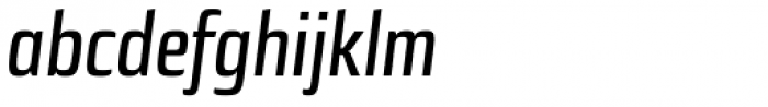Sica Condensed Semi Bold Italic