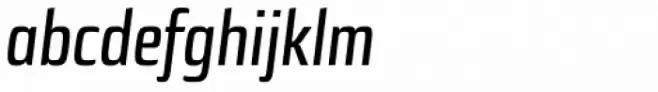 Sica Condensed Semi Bold Italic