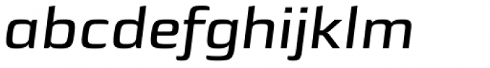 Sica Expanded Semi Bold Italic