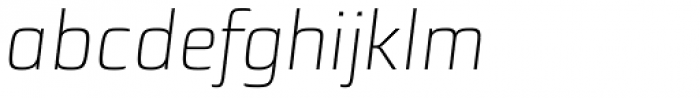 Sica Extra Light Italic