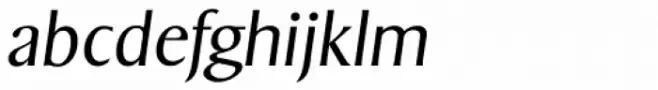 Sigvar Serial Light Italic