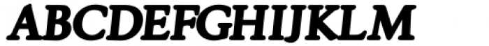 Silian Rail Black Italic