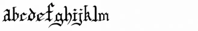 Simeon's Handwritten Blackletter