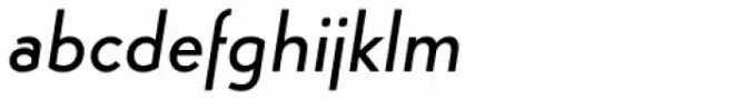 Simplo Medium Italic