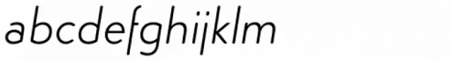Simplo Soft Light Italic