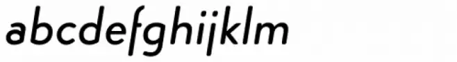 Simplo Soft Medium Italic