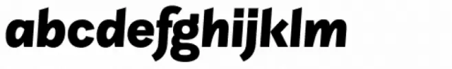 Sintesi Sans Black Italic