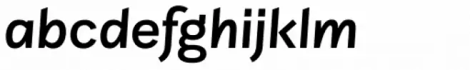 Sintesi Sans DemiBold Italic