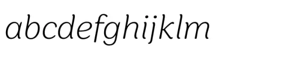 Sirenia Thin Italic