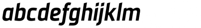 Sisco Demi Bold Italic