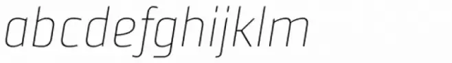 Sisco Thin Italic