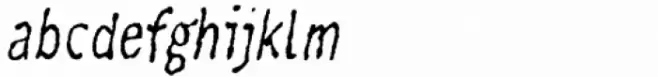 Six Minutes Narrow 300 Italic