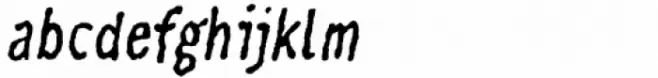 Six Minutes Narrow 500 Italic