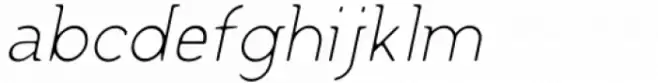SK Falcon Rounded Extra Light Italic
