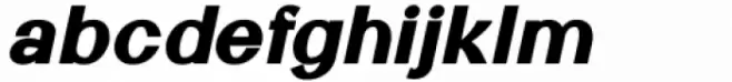 SK Gothenburg Extra Bold Italic