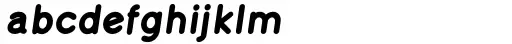 Skarpa Condensed Bold Italic