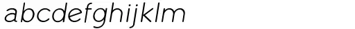 Skarpa Thin Italic