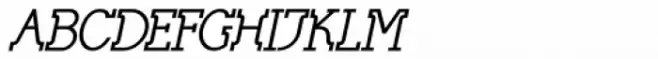 Skeleton Slab Bold Italic