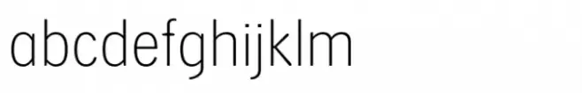 Skilt Gothic Thin