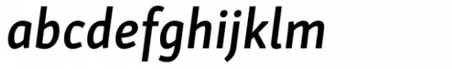 Skolar Sans Latin Semibold Italic
