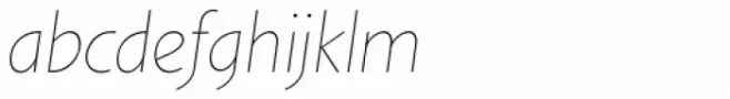Sky Sans Light Italic