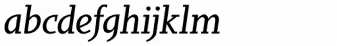Sky Serif Medium Italic