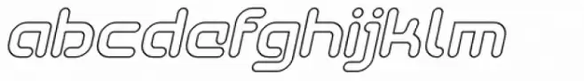 SkyWing Outline Italic