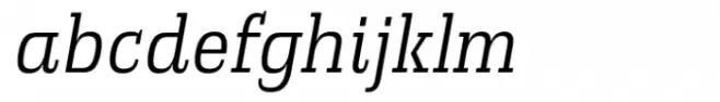 Slabic Regular Italic