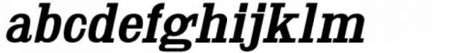 Slabserif Grotesk JNL Oblique