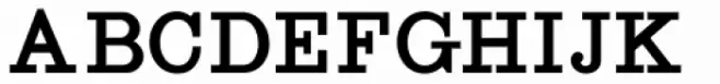 Slabserif Wood JNL Regular