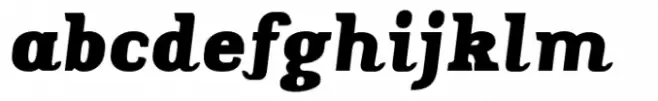 Slabton Black Italic