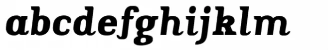 Slabton Bold Italic