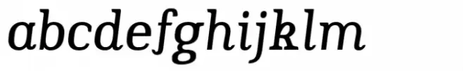 Slabton Roman Italic
