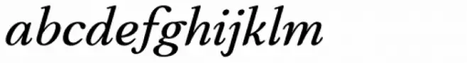Slippery Medium Italic