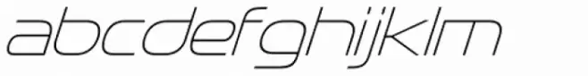 Snasm ExtraLight Italic