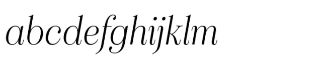 Sociato Norm Thin Italic