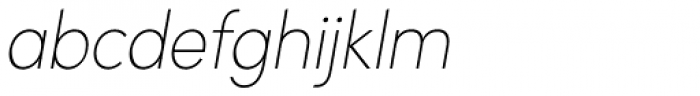 Sofia Pro Condensed UltraLight Italic