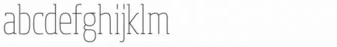 Soho Pro Condensed Thin