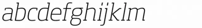 Soho Pro ExtraLight Italic