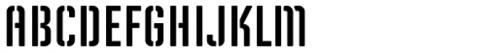 Solano Gothic Retro MVB Stencil Caps