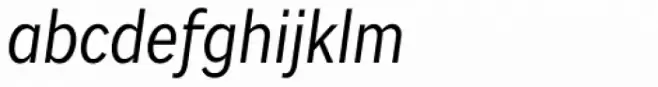 Sole Sans Condensed Book Italic