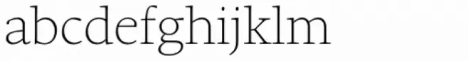 Sole Serif Hairline