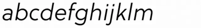 Soleil Light Italic