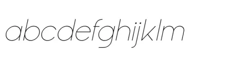 Solen Thin Italic